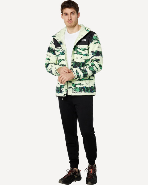 Куртка Antora Jacket (Мужской; M; TNF Black / Lime Camo Print)